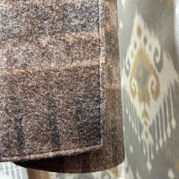 Ralph Lauren Vintage Neutral Beacon Blanket Two Piece Skirt Suit - Picture 11 of 16